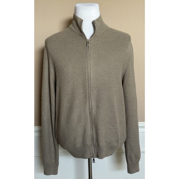 Ralph Lauren Purple Label Men's Brown Silk/Cotton Jacket XL Italy NWT $895 - Picture 4 of 15